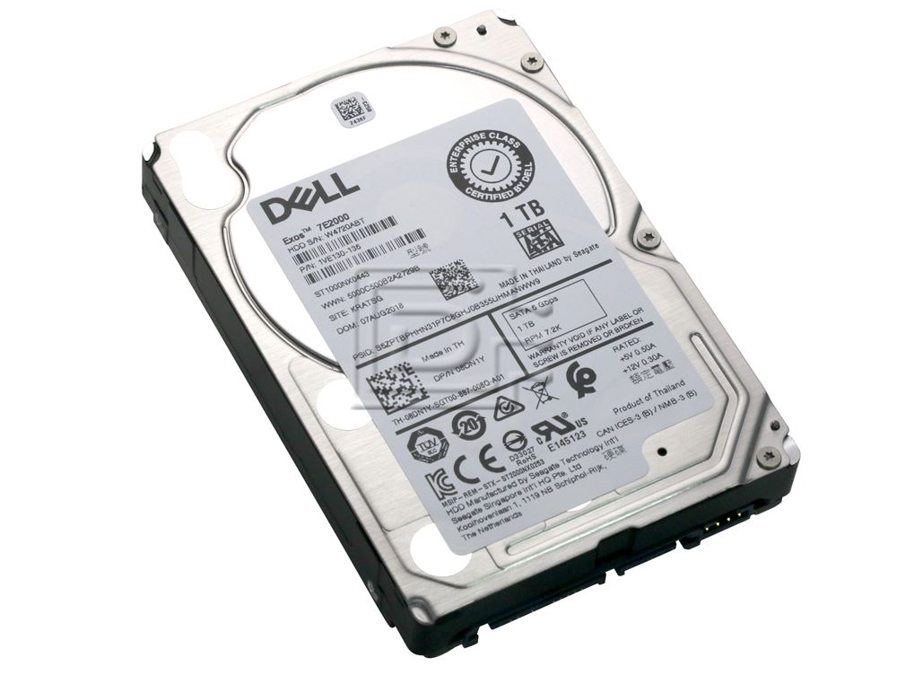 Dell 8DN1Y / Seagate ST1000NX0443 1VE130-136 1TB 6Gbps 7.2K 2.5