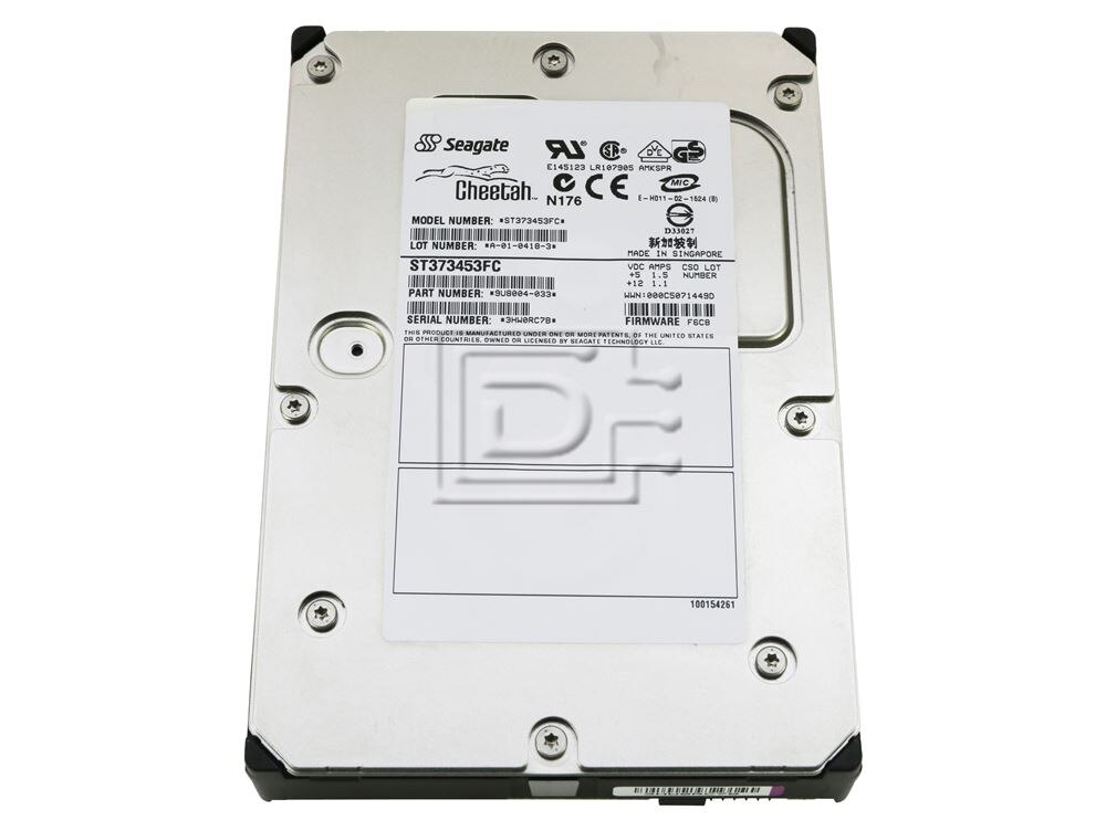 Seagate ST373453FC Fibre / Fiber Channel Hard Drives