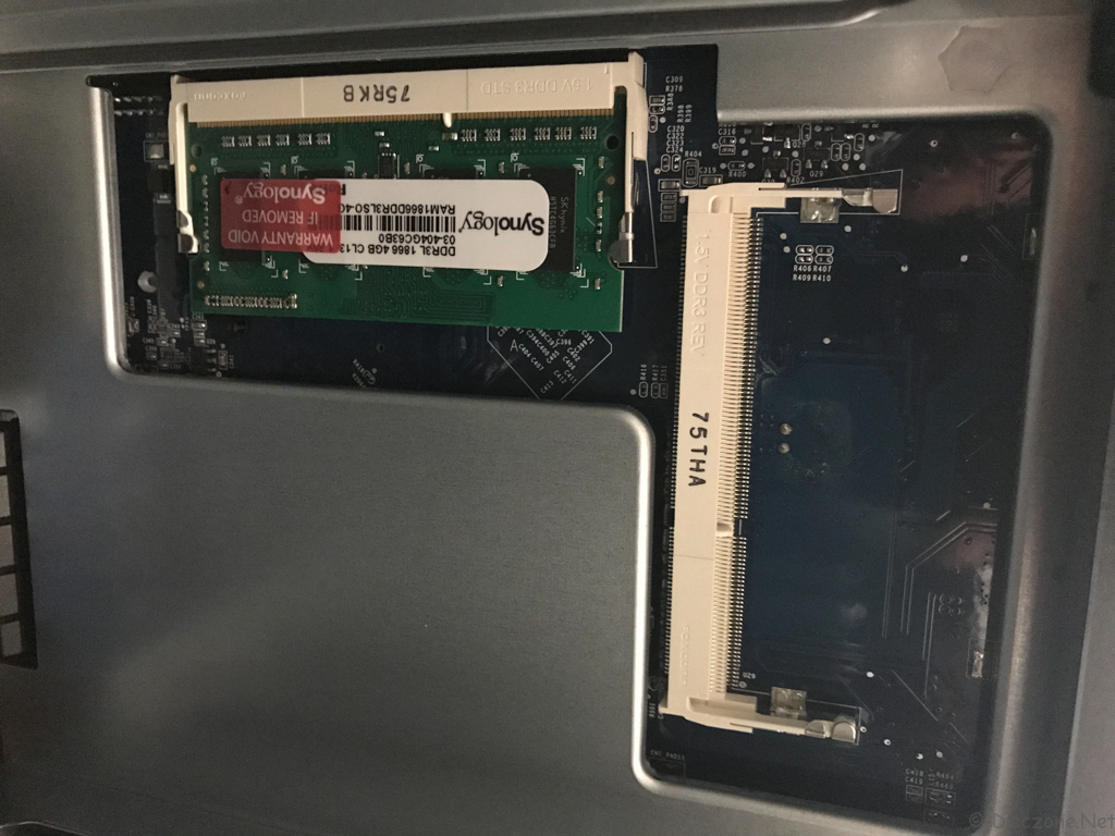 Upgrading Memory on Synology DiskStation DS918+ -