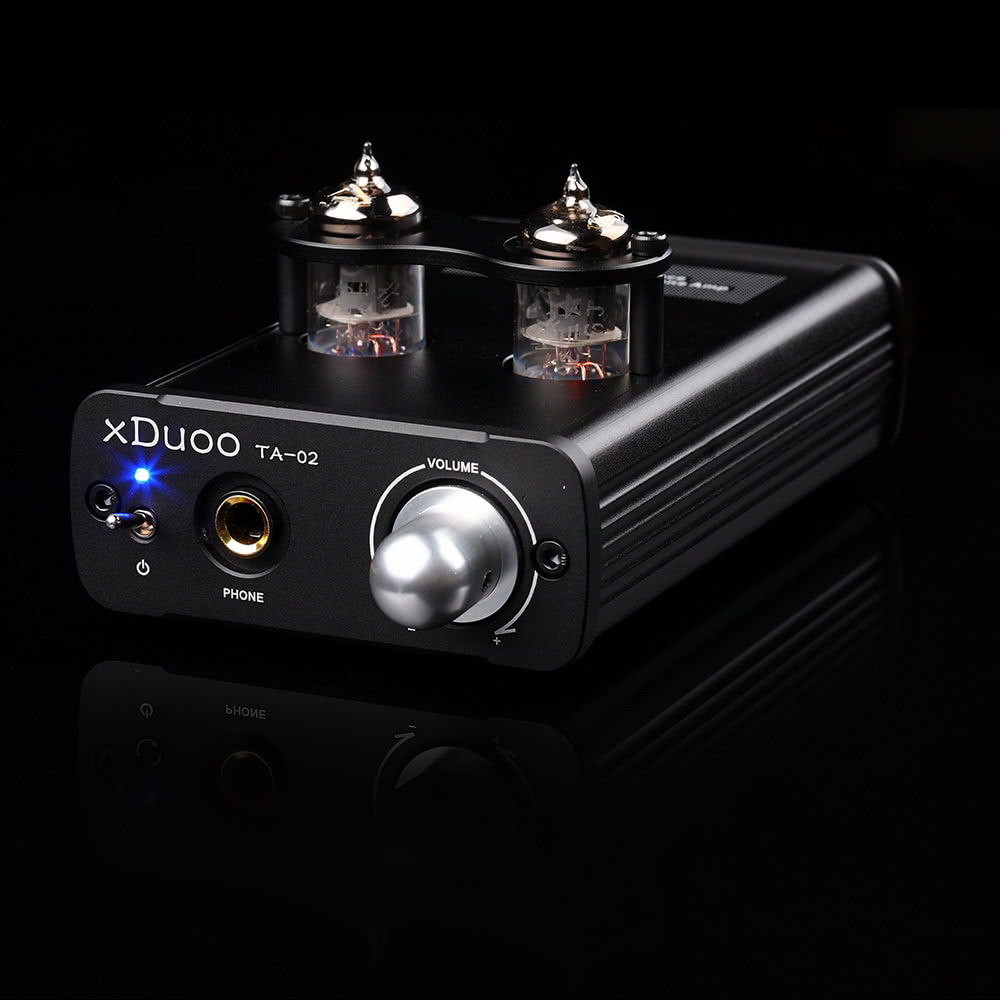 XDuoo TA-02 ステレオ バキューム 真空管 ヘッドホンアンプ Class A