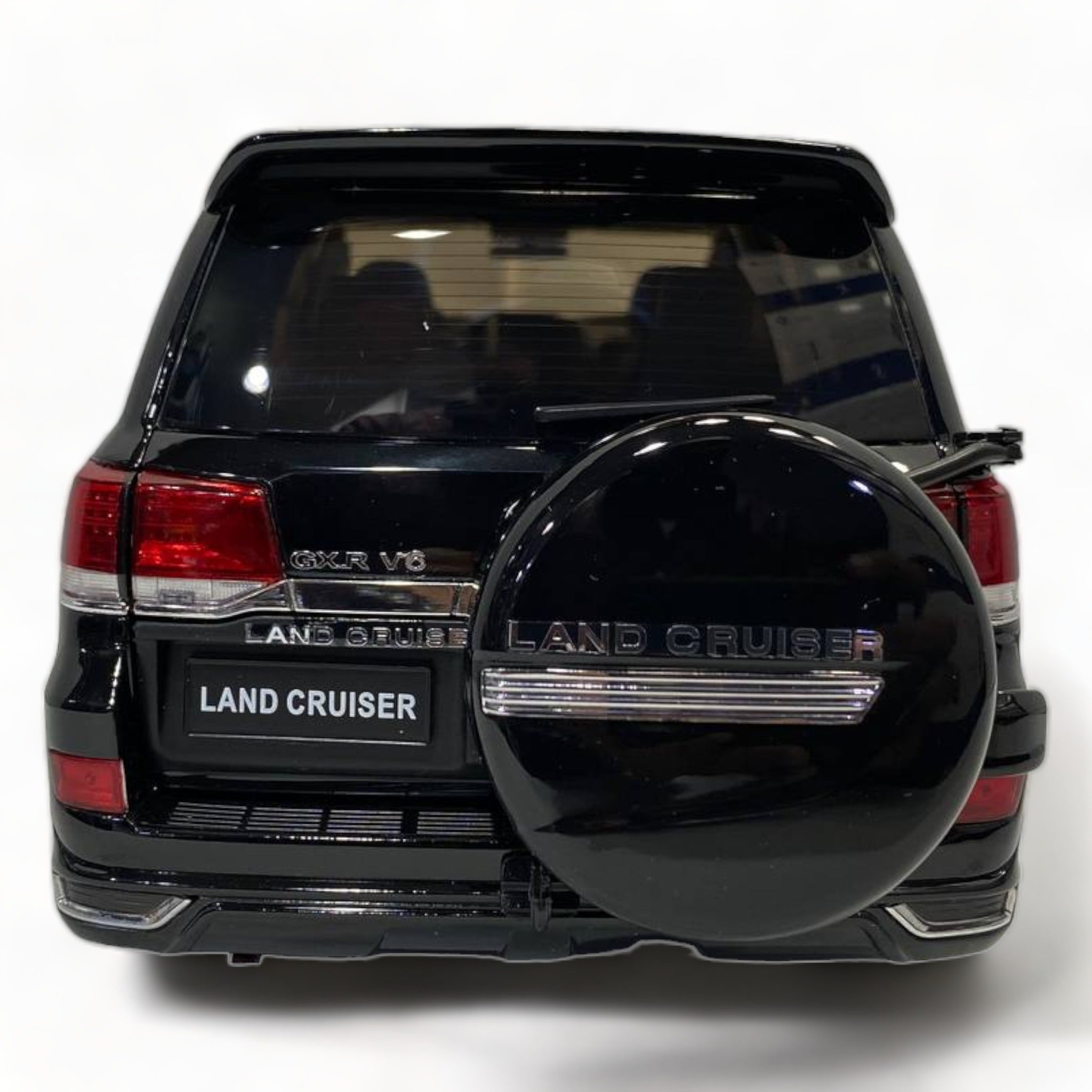 Kengfai Model Toyota Land Cruiser 200 - 1/18 Diecast, Black/Brown