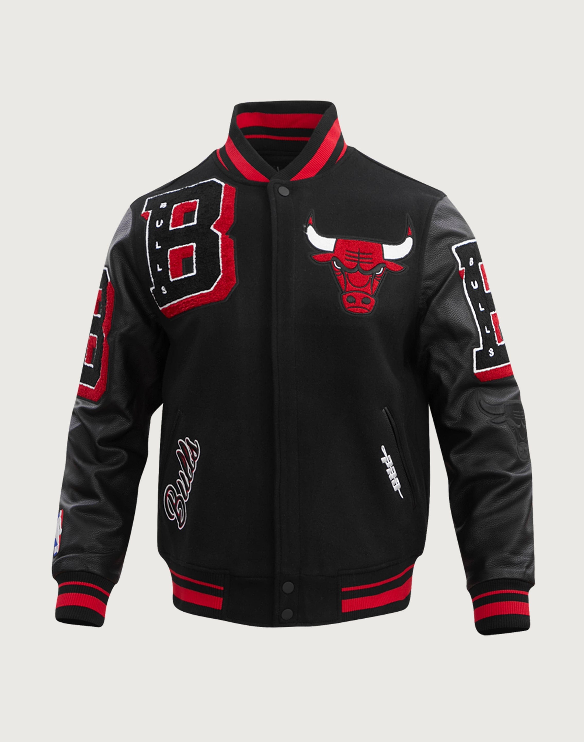 Pro Standard NBA Chicago Bulls Mashup Rib Wool Varsity Jacket – DTLR