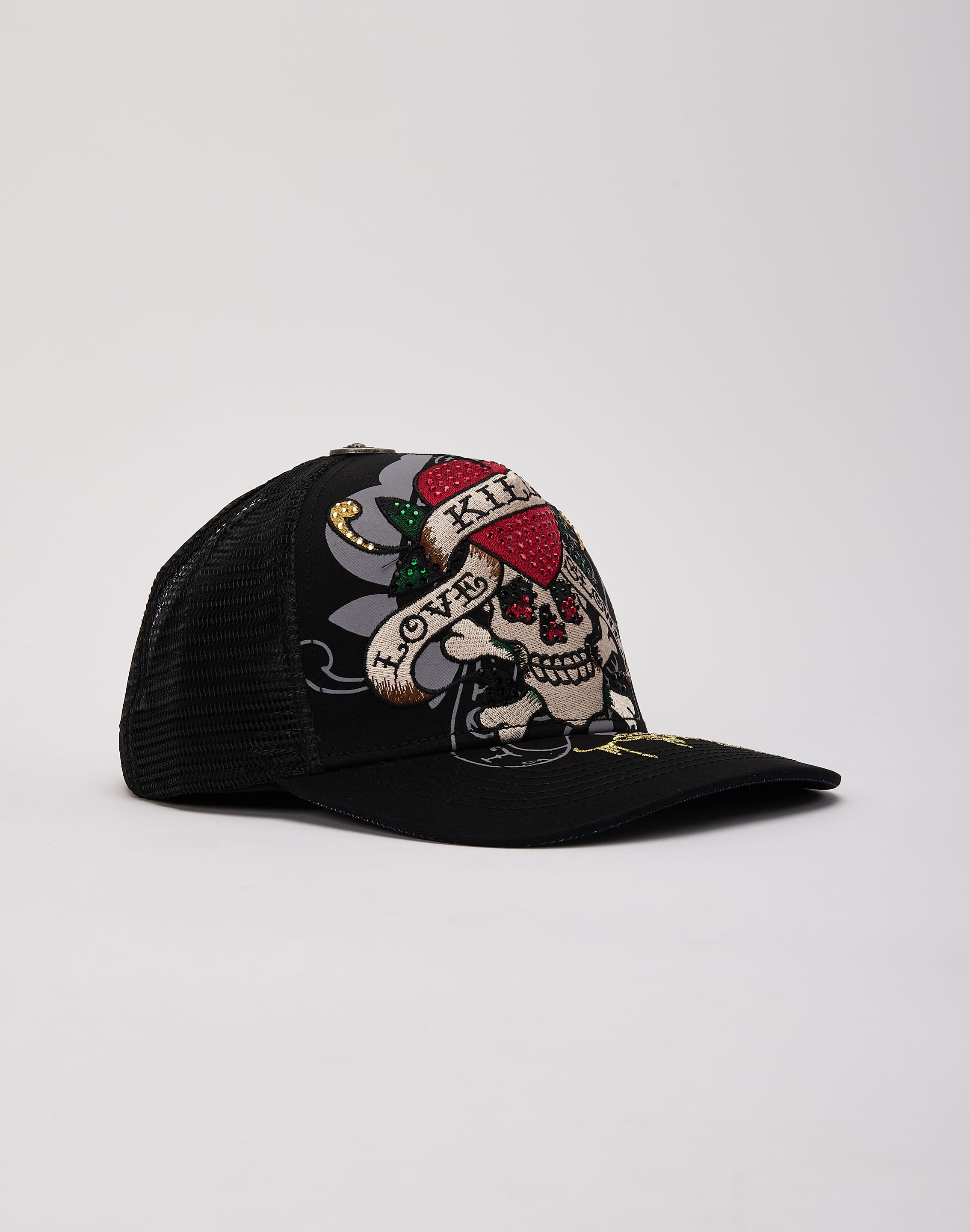Ed Hardy Skull Trucker Hat – DTLR