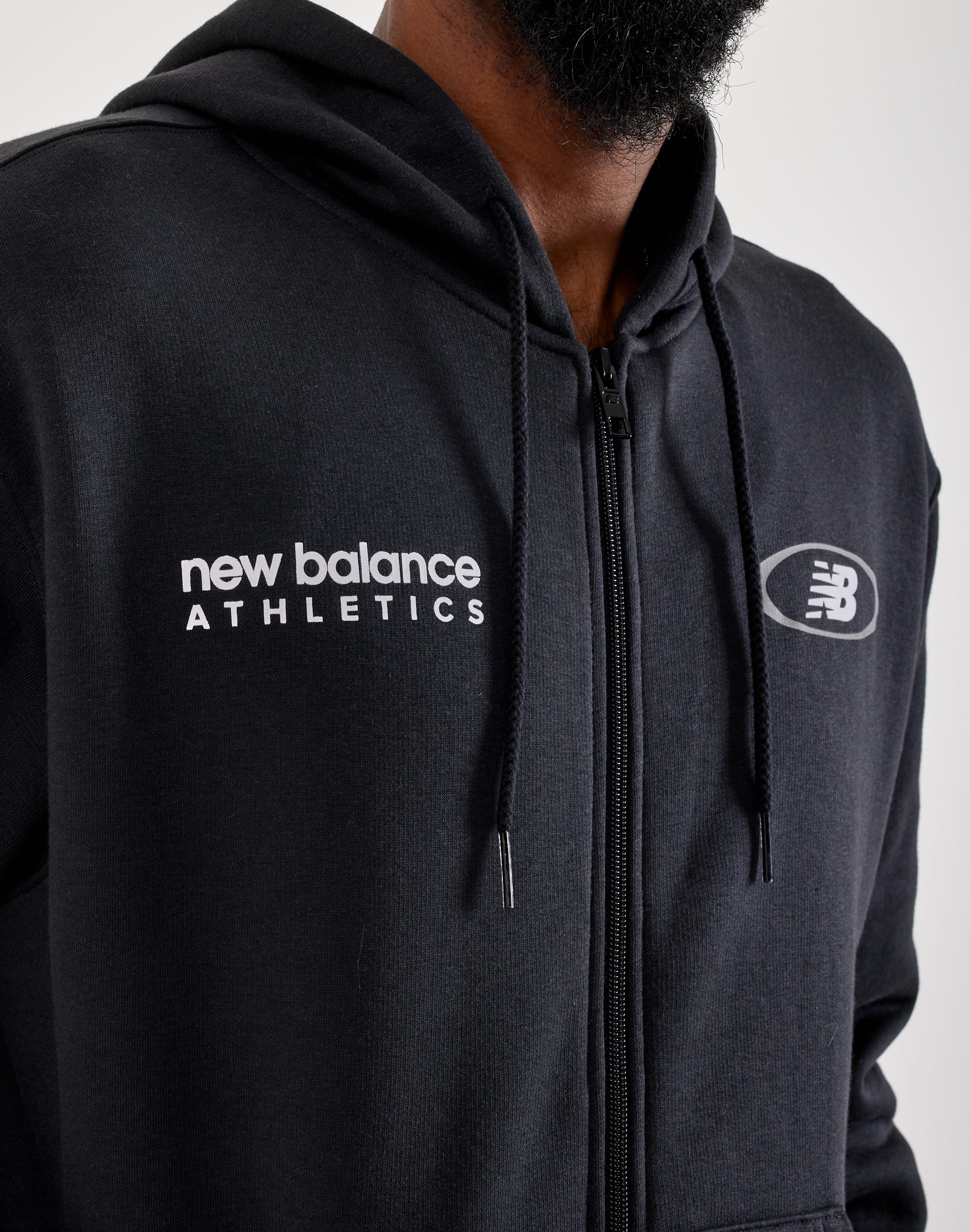 New Balance Core Plus Full-Zip Fleece Hoodie – DTLR