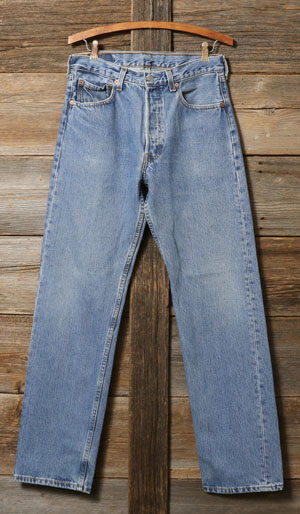 501ブルー W31/32 [TW221] Levis 501-0118 90s USA製 -古着屋 DUFF