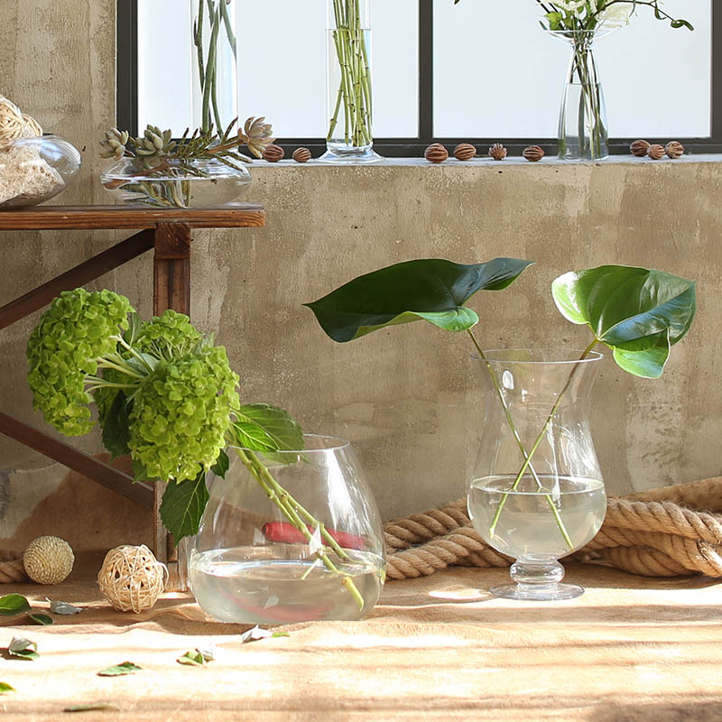 DULTON ONLINE SHOP | GLASS VASE CONSTRICCION L(L): インテリア雑貨