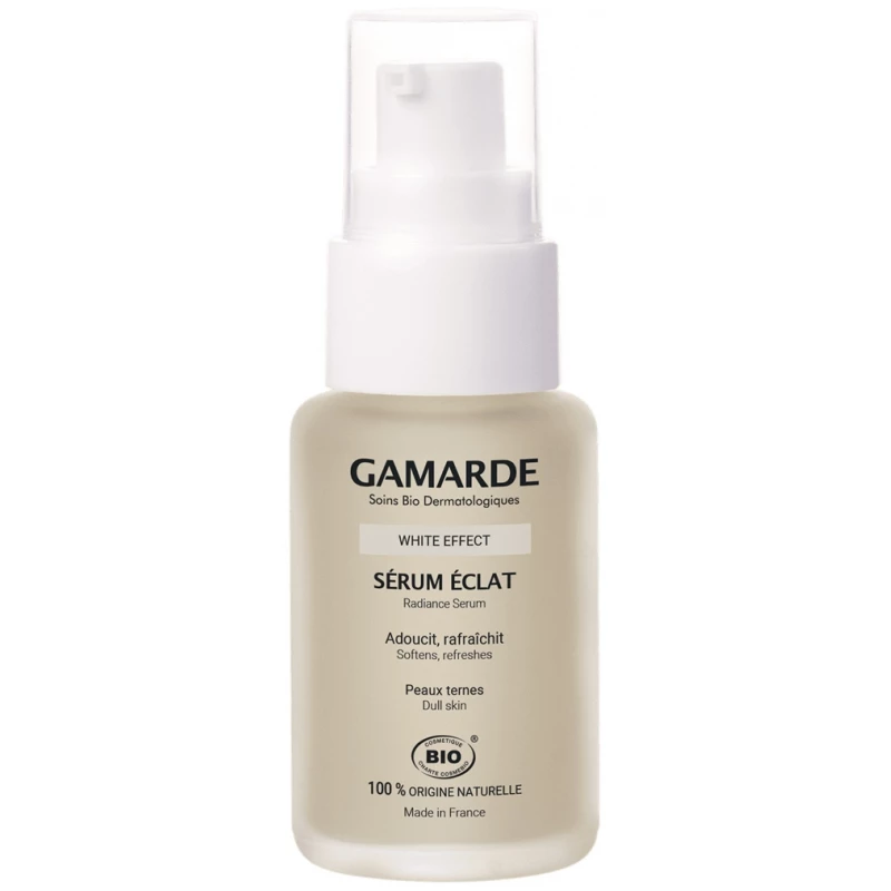 Gamarde White Effect Radiance Serum Organic 30ml - Brightening