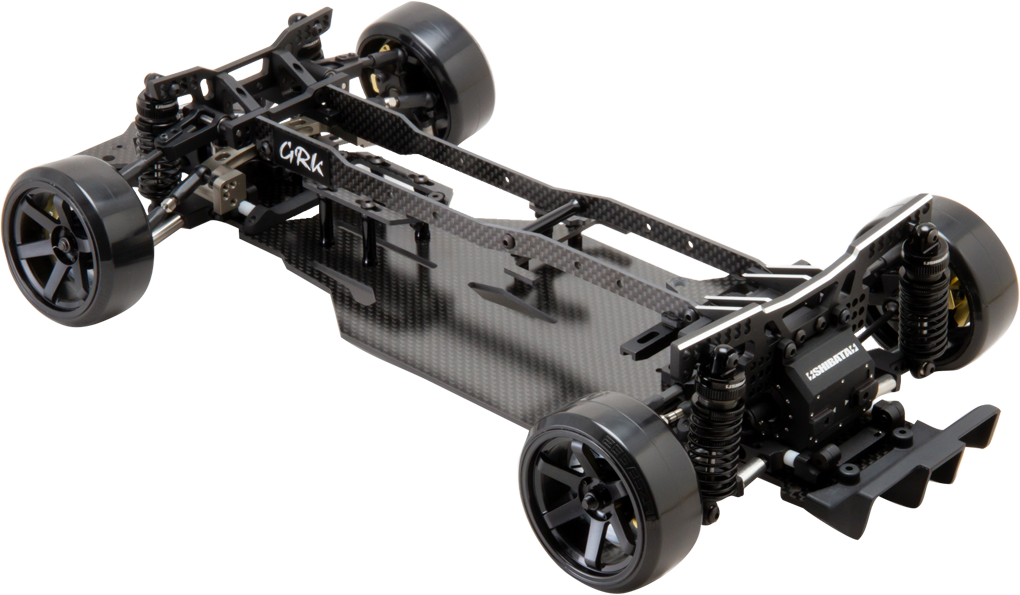 GRK5カーボンシャーシ、アッパーデッキセット GRK5カーボンシャーシ