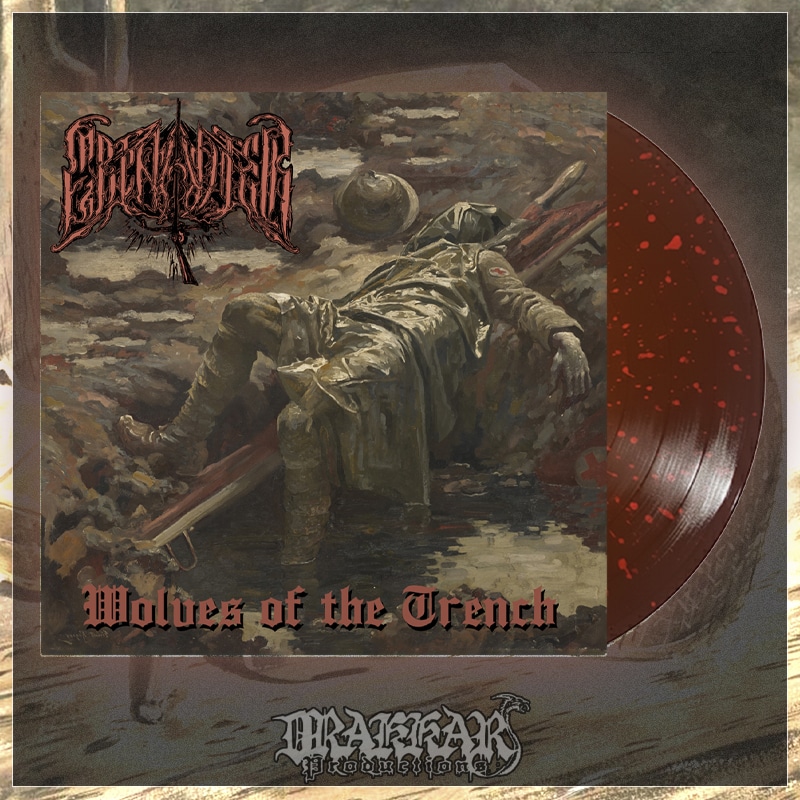 GRENADIER - wolves of the trench - SPLATTER LP - Drakkar 666