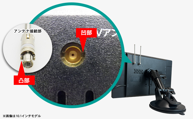 DPA101V 10.1インチフルセグTV搭載ポータブルディスプレイオーディオ