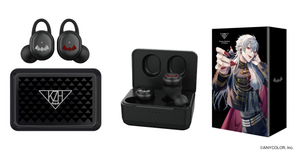 葛葉 ワイヤレスイヤホン＆充電器 ONKYO ワイヤレスイヤホン&充電器