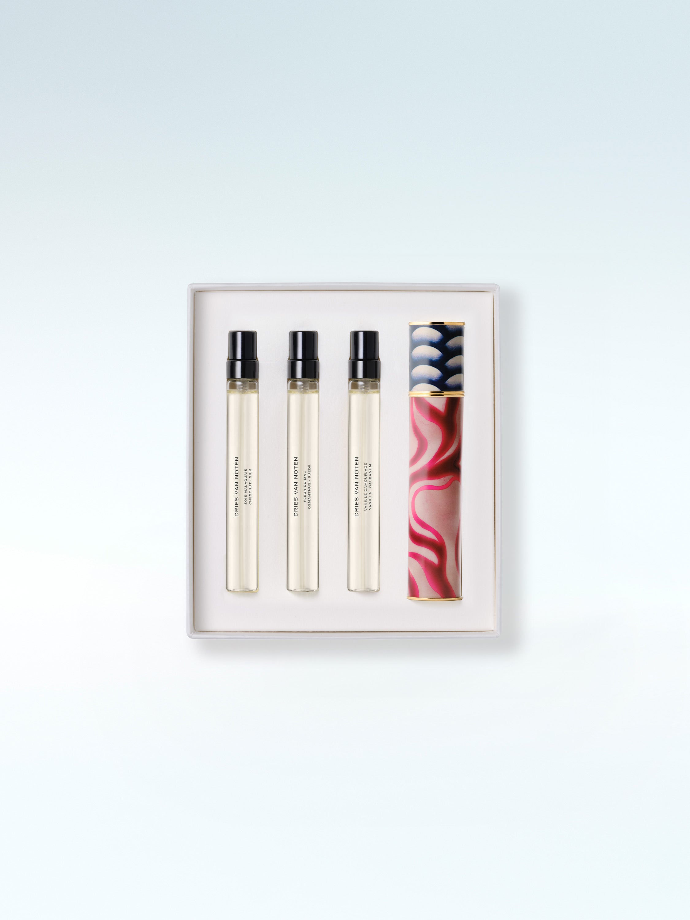 Floral refillable nomadic set | Dries Van Noten