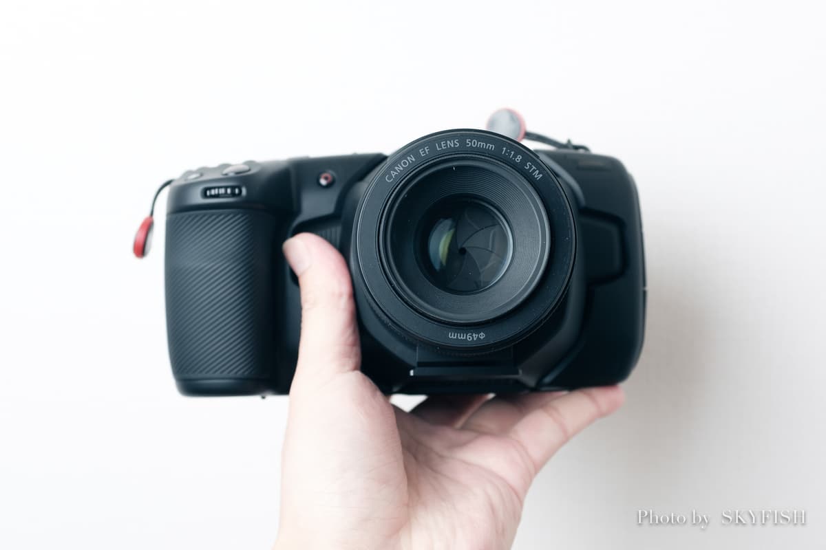 M4/3カメラで使える】BMPCC4KにEFマウントのCANONレンズを使える様に