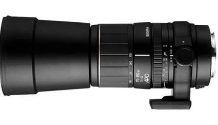Sigma 170-500mm F5-6.3 APO Aspherical A-mount lens info