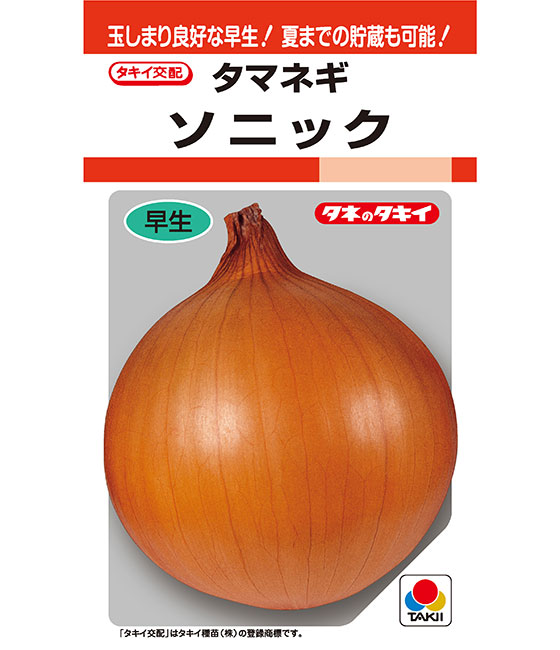 ソニック[玉葱] - e-種や｜国内最大級の野菜種・花種・苗・農業資材の