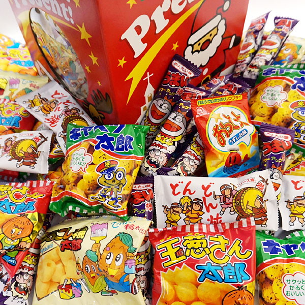 クリスマスBOX 人気スナックお菓子つかみどりセット (200個