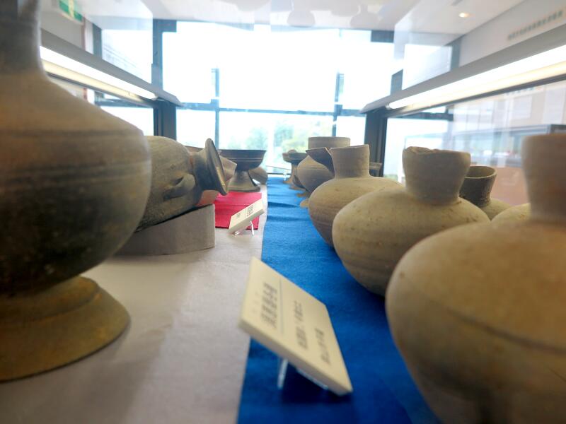 須恵器広口壺　古墳時代　土器　考古発掘品　古美術　花呼ぶ器 須恵器 広口壺 文化遺産オンライン