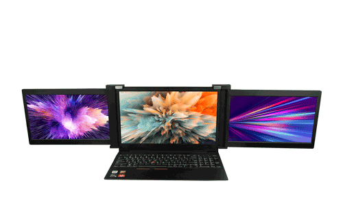 e-TREND｜JAPANNEXT JN-TRI-IPS101HDR [2画面モバイルディスプレイ