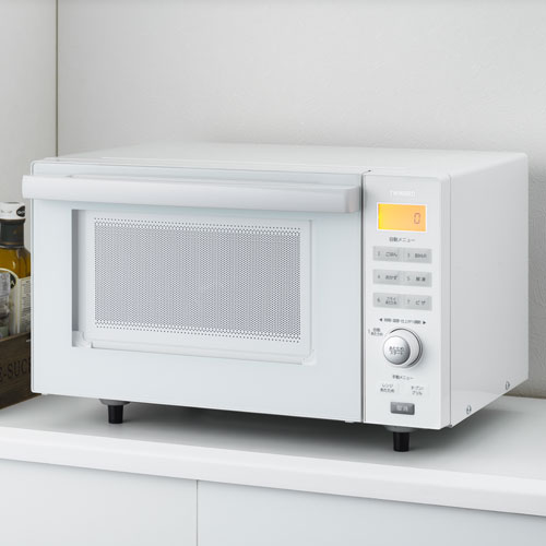 e-TREND｜ツインバード DR-E852W [センサー付フラットオーブンレンジ]