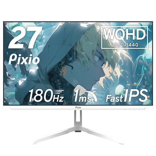 e-TREND｜Pixio PX278WAVEW-O [PX278 Wave White ゲーミングモニター