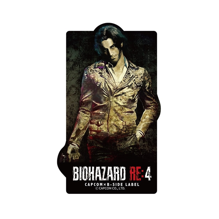 イーカプコン |CAPCOM×B-SIDEステッカー バイオハザード RE:4 ルイス
