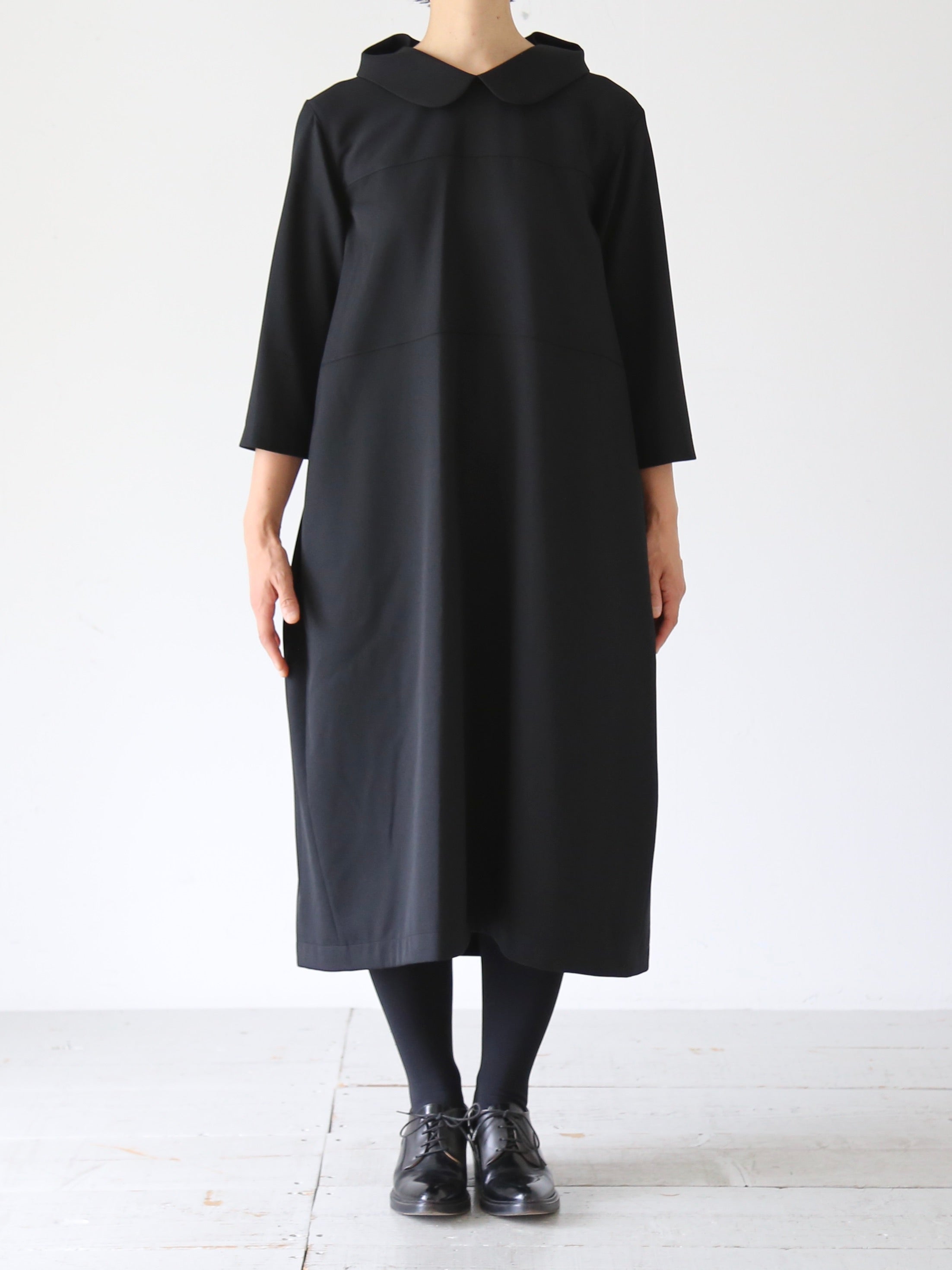 tao 定番ウールギャバ後染ワンピース [TC-O100-051] – CREER