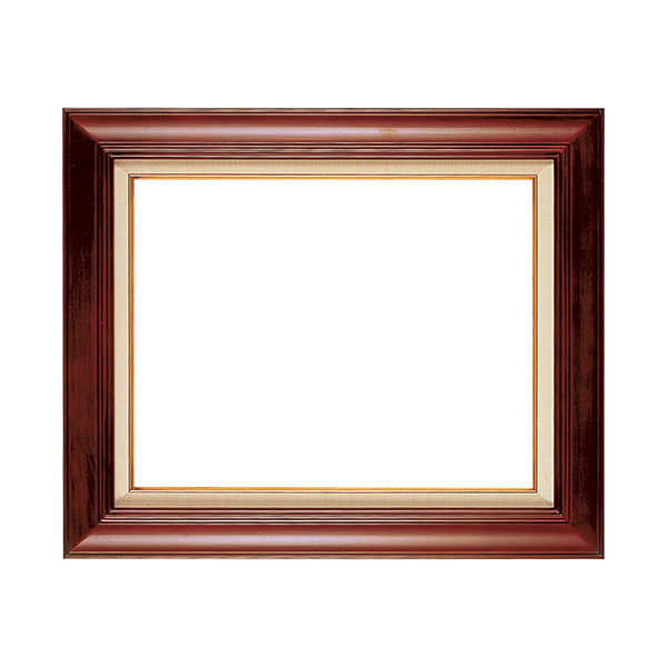 画材の専門店］e-画材.com 木製油縁A826 オーク色フレーム（アクリル付