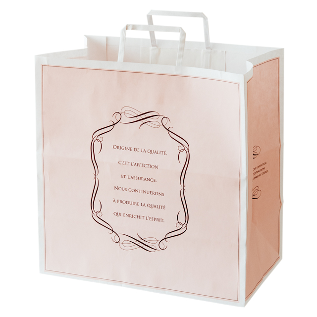 エレガントスイートペーパーバッグ-L(W380×D220×H390): 手提げ袋