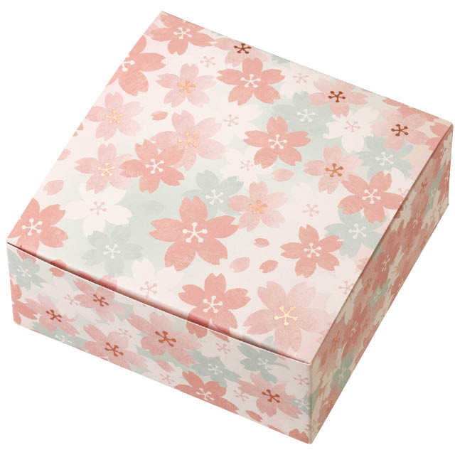 さくらギフトボックス-L(W160×D160×H65): ギフトボックス・化粧箱