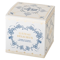 キューブ型ボックス/ブルーハート｜ギフト、ラッピング用品、包装資材