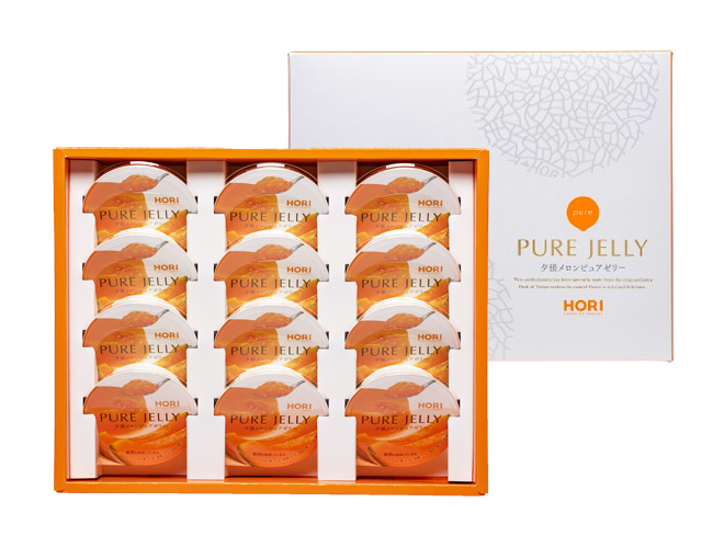 夕張メロンピュアゼリー 12個入 | 北海道スイーツのお取り寄せ