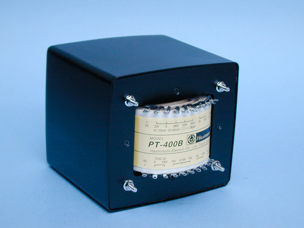 電源トランス／パワートランス PT-400B／ハシモト トランス(橋本電気