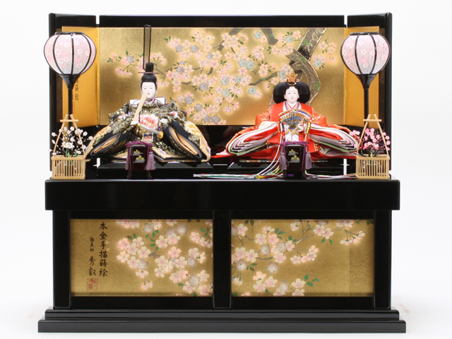 秀月ひな人形 親王飾りセット