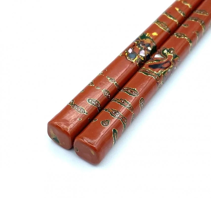 若狭塗箸 螺鈿箸 磯貝錦(中) - お買い物｜日本最大級の箸の通販サイト