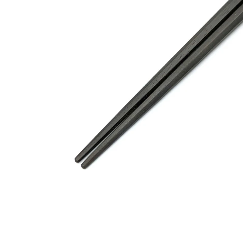 七角 利休 青黒檀(中) - お買い物｜日本最大級の箸の通販サイトなら