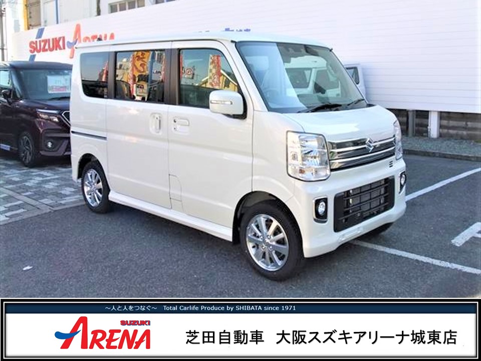 1月8日新入庫車情報】R3年12月登録！エブリィワゴン4型（新型）PZ