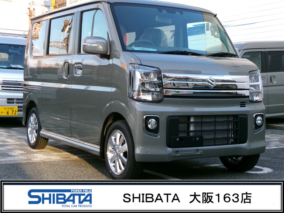 2月7日入庫車情報【R7年1月登録】エブリイワゴン PZターボスペシャル