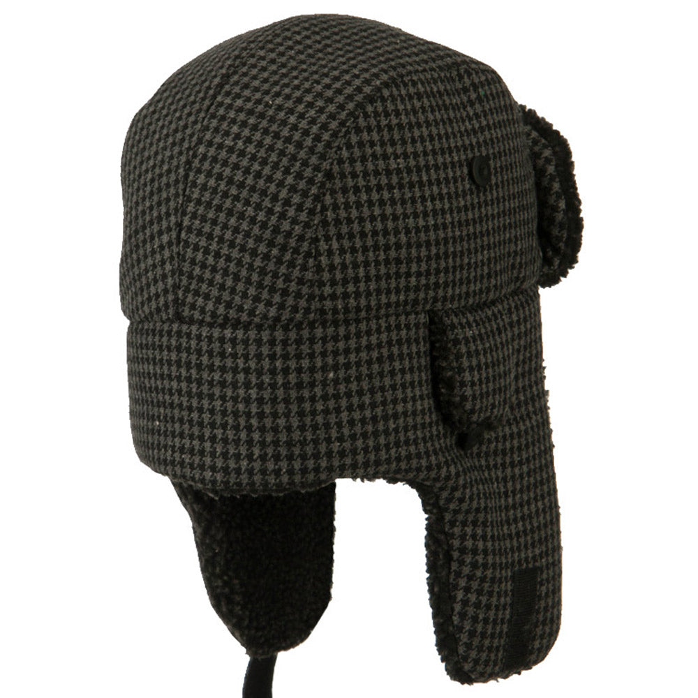 Big Size Tweed Sherpa Lining Trooper Hat | Trooper Big Hat