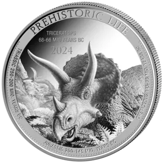Prehistoric Life Gold & Silver Coins » EMK.com