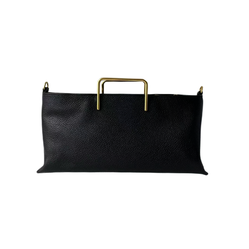 予約商品｜🎁プレゼント付き】Black｜Wallet gold handle bag – EMMAAURA