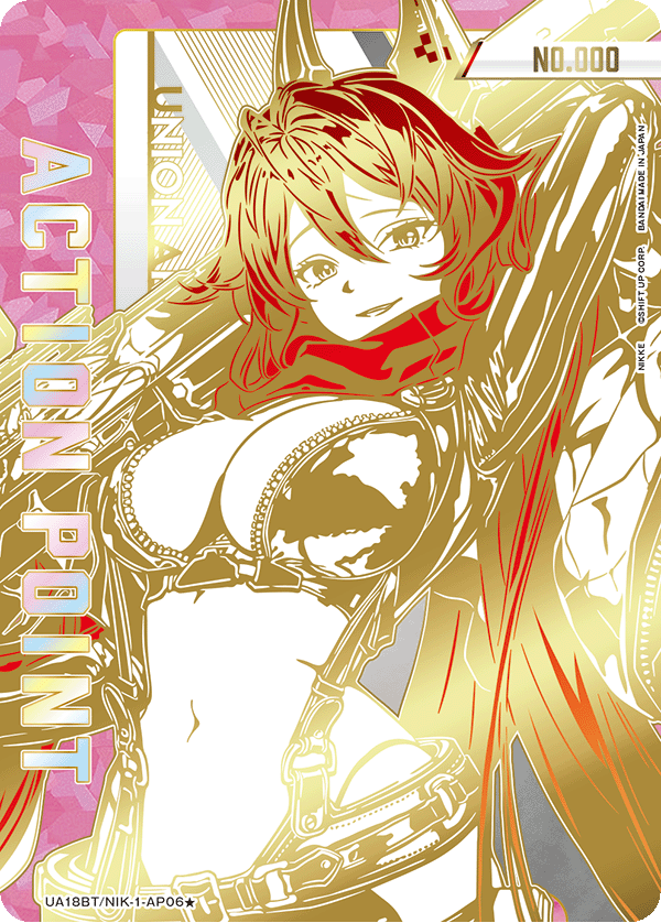 レッドフード ACTION POINT AP 直筆サイン シリアル【ユニオンアリーナ