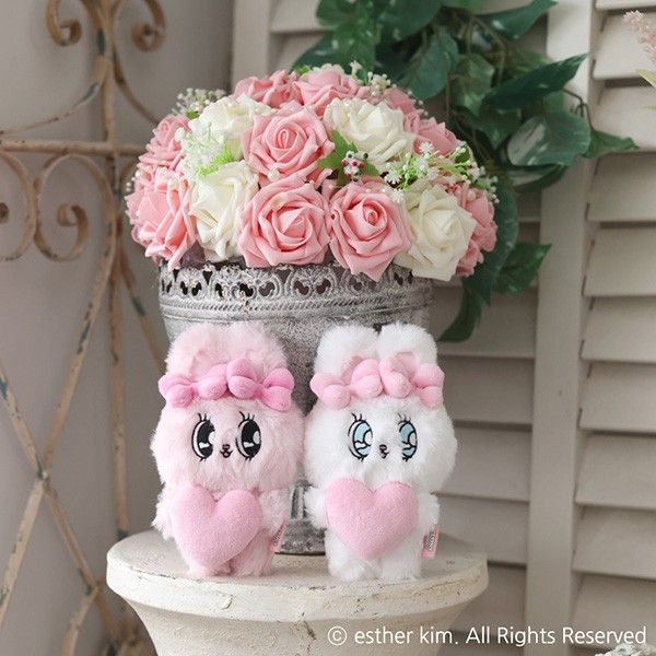 エスターバニー つながるぴたっとマスコット /(2)クリームバニー