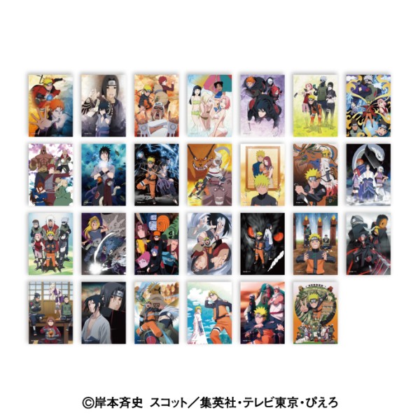 NARUTO‐ナルト‐ 疾風伝 生ブロマイドコレクション【1BOX 9パック入り