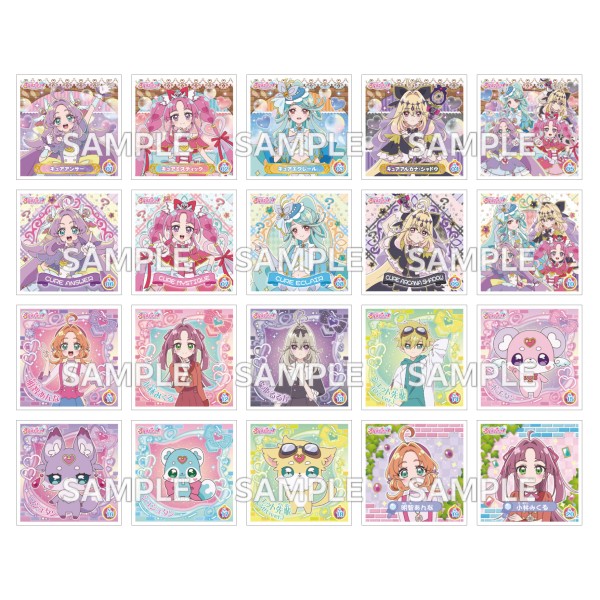 名探偵プリキュア! プリキラシールコレクション ガムつき【1BOX 20