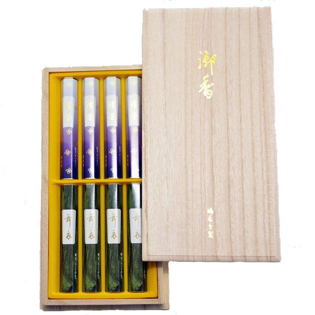 鳩居堂 線香組合せ 清芳・舞衣 お供え・お悔やみ・贈答用に！ | 冠婚