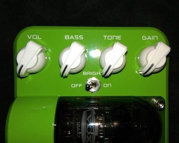 真空管内蔵オーバードライブ「VOX Straight 6 Drive TG1-ST60D