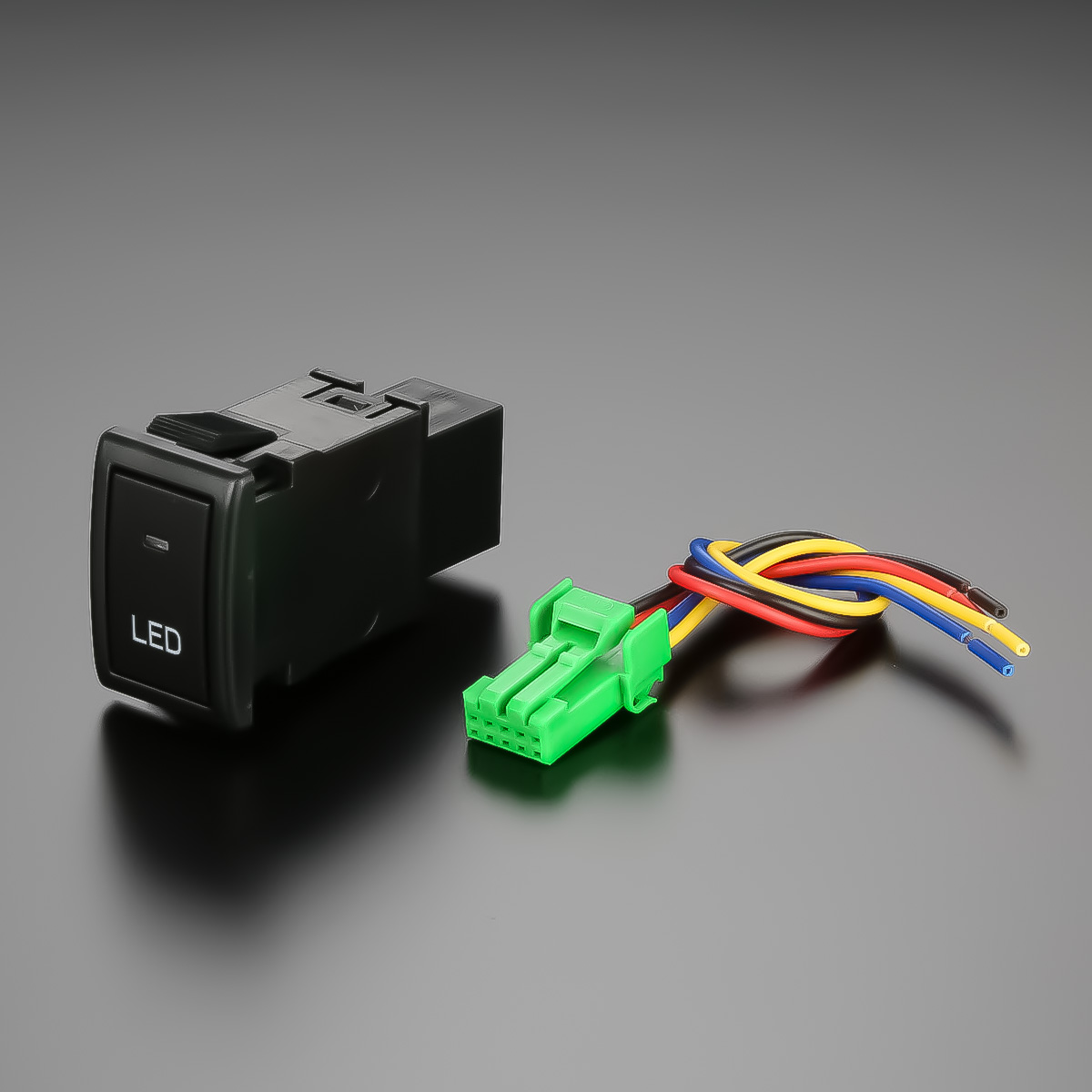 純正風スイッチ スズキAタイプ 純正スイッチホール対応 LEDランプ付き