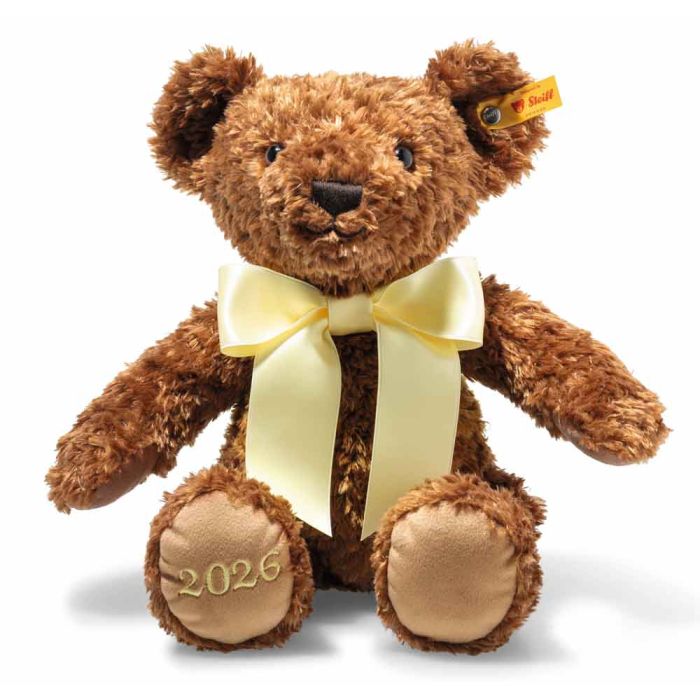 Steiff Cosy Jaar Beer 2026 EAN 114175 | 34 cm. | Ebearstore.com