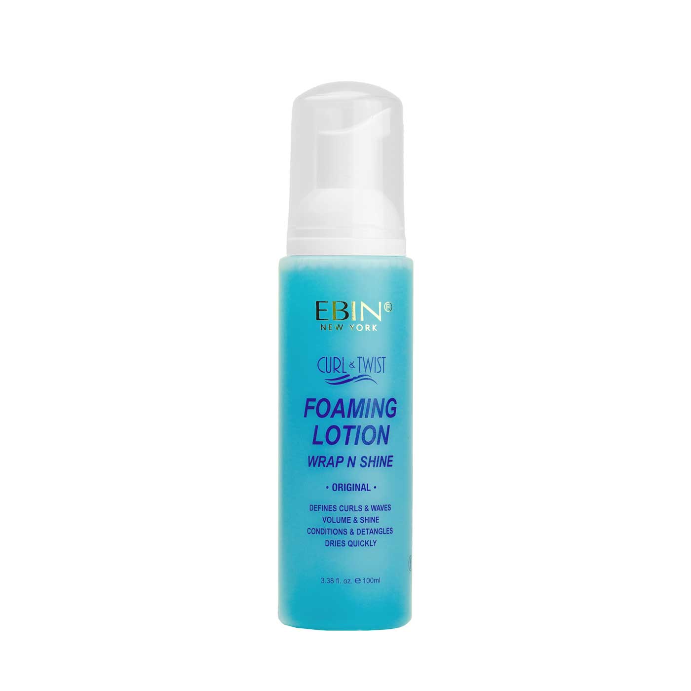 Curl & Twist Foaming Lotion | EBIN NEW YORK