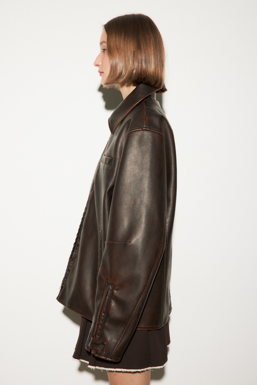 SLY | MICHIXSLY F／LEATHER ジャケット (ジャケット ) |SHEL'TTER